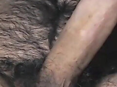 素人, デカチン, 毛深い, オナニー, 一人