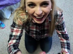 Blondi, Suihinotto, Sormetus, Käsihoito, Hd, Näkökulma pov, Teini