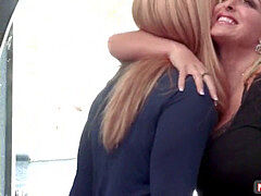 torrid and Mean lesbos - Like mother, Dyke Daughter with Holly Halston & Noelle Easton- free vide