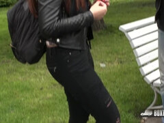 Amateur, Hd, Masaje, Público, Pelirrojo, Adolescente