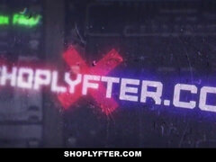 Watch Joseline Kelly, the petite thief, get caught and fucked hard while her dad watches in satisfaction