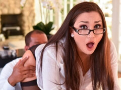 Hatalmas hátsó, Tekintélyes didik, Fekete, Szőrös, Kézimunka, Maszti, Érett feleség, Harisnya