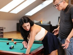 18 éves, Gesztenyebarna, Kutya póz, Fétis, Kőkemény, Hd, Valóság, Tini