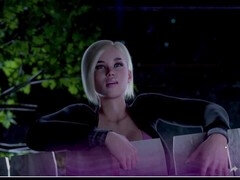 Liten och nätt, Fitta, Stockings