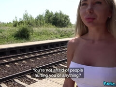 Traseiro, Loiroa, Garganta funda, Transar de quatro, Hardcore, Ao ar livre cartaz de rua outdoor, Pontos de vista, Público