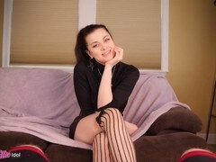 얼굴에, 고딕, 스타킹