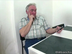 Stor rumpe, Gal, Fingring, Skolejente, Student, Lærer, Tenåring, Trekant