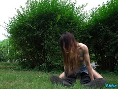 Amatorka, Amerykański, Tyłek, Obciąganie, Brunetka, Kutas, Na wolnym powietrzu, Punkt widzenia