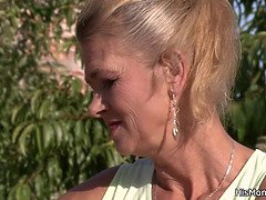 Schönheit, Vollbusig, Lesbisch, Masturbation, Reif, Mutti, Muschi, Stiefmutter