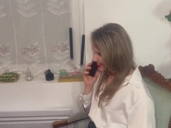 Lyna Jade And Joss Lescaf In French Pegging The Cheating Husband Ends Up Cuckolded, Pegged & Humiliated