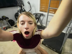 Jizzed On Gym Slut
