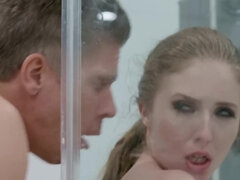 Blondýna, Kuřba, Přítel, Prsatá, Na obličej, Honění