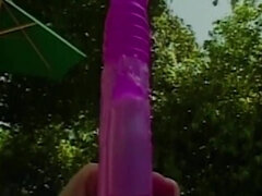 美女, ブロンド, 茶髪の, 指いじり, オッパイの, おもちゃ, ヴィンテージ, 濡れ