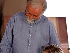 18 anos, Loiroa, Tchecoa, Europeu, Seduzidoa, Professora, Adolescente, Tetas