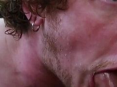 Anaal, Grote kont, Stel, Sperma shot, Sperma in gezicht, Homo, Tatoeage