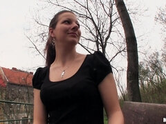 Perse, Isot tissit, Suihinotto, Ruskeahiuksinen, Tsekki, Rankka, Luonnolliset tissit, Pillu