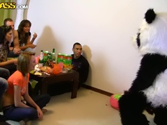 Real college sex party with a Panda-boy, part 3