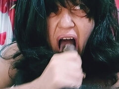 素人, フェラチオ, 手コキする, 自家製, インド人