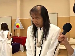 Asiatisch, Tussi, Blasen, Gruppe, Handjob, Hardcore, Japanische massage, Titten