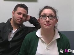 Amador amadora, Morena, Gordinho, Jato de porra, Óculos, Hd, Realidade, Adolescente