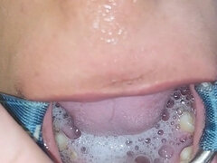 Amateur, Couple, Éjaculer dans la bouche, Fille latino, Pov