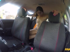 Avsugning, Brunett, Snopp, Ansiktsbehandling, Glasögon, Italiensk, Utomhus, Tuttar