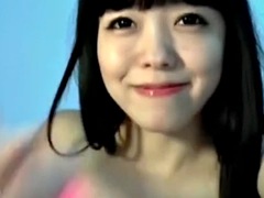 Korean girl on webcam