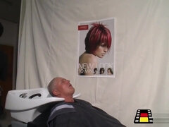 Blasen, Paar, Kehlenfick, Deutsch, Hd, Reif, Natürlich, Muschi