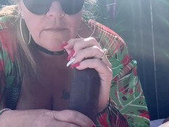 Married milf returns to Island for some BBC action