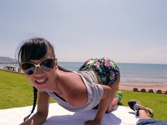 Kont, Lieveling, Bruinharig, Dik, Hardcore, Hd, Openbaar, Spaans