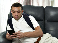 Hot MILF Lolly Dames plays with friend's big cock