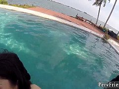 Anal, Brunette, Groped, Gruppe, Fisse, Sutte, Teenager, Trekant