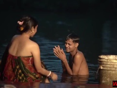 Desi Village Bhabhi Hot Love Sex with Young 18yr Boy - Clear Audio Desi Sex