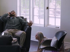 Κώλος, Ξανθιά, Πίπα, Χύσιμο, Κόρη, Σε στάση σκύλου στα τέσσερα, Φυσικά βυζιά, Βυζιά