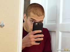 デカパイ, 茶髪の, 浮気者, カップル, ラティーナ, 母, 現実, 妻