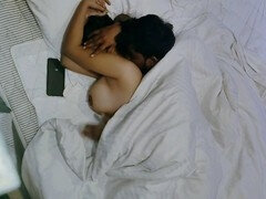 Intimate midnight session recorded by a passionate Indian couple