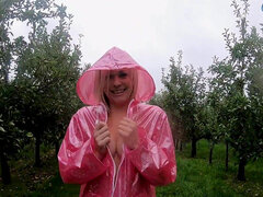 Szőke, Angol, Európai, Gumi, Érett koros, Szabadban, Nyilvános, Egyedül