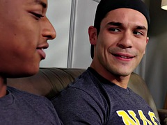 Andrew Miller And Ty Santana hot interracial gay sex scene