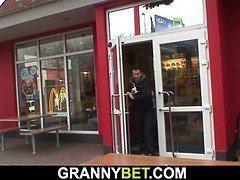 Stor stjärt, Stora tuttar, Tjeckisk, Morfar farfar, Granny, Enorm, Mogen, Tuttar