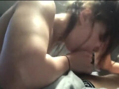 아마추어, 오랄섹스, 흑갈색 머리, 하드코어, Hd, 잡년