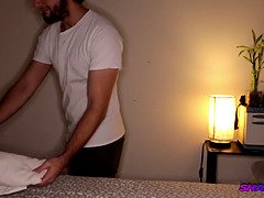 Bikini, Pikk, Runke, Hd, Røske, Massasje, Naturlig, Olje