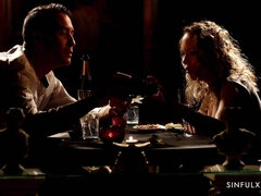 금발의, 오랄섹스, 음경, Hd, 밀프