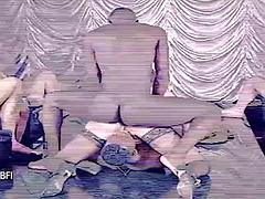 Anal, Negroa, Ébano negroa, Gang bang  sexo grupal suruba, Grupo, Saltos, Interracial, Ruivoa