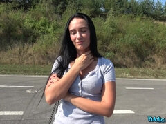 Amatööri, Iso kulli, Suihinotto, Ulkona, Näkökulma pov, Julkinen, Teini, Tissit