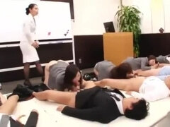 Asiater, Kukk suging, Hunn, Fetisj, Gruppesex, Gruppe, Japaner, Offentlig