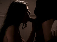 Braunhaarige, Fingern, Lecken, Natürlichen titten, Student, Jungendliche (18+), Titten, Uniform