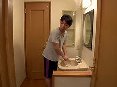 Ázsiai, Szépség, Gesztenyebarna, Kőkemény, Hd, Japán, Nuni, Szopás