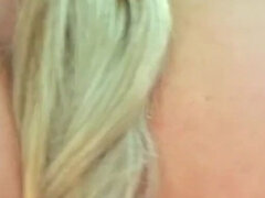 素人, 舞台裏, イギリス人, ディルド, ヒール, レズビアン, オマンコ, 赤毛