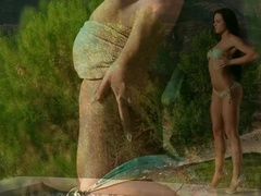 Rumpe, Store pupper, Hæler, Onani, Utendørs, Piercingen, Fitte, Tanga