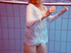 아기, 큰 가슴, 에로틱, 하드코어, 풀, 공개적인, 러시아인, 젖가슴